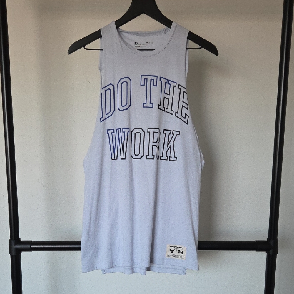 Under Armour Performance Tank - Light Blue - "Project Rock"